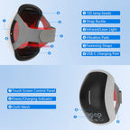 Knie-massageapparaat met drie golflengtes en licht van 630 nm, 660 nm en 880 nm