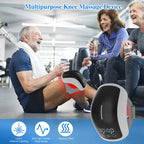 Knie-massageapparaat met drie golflengtes en licht van 630 nm, 660 nm en 880 nm