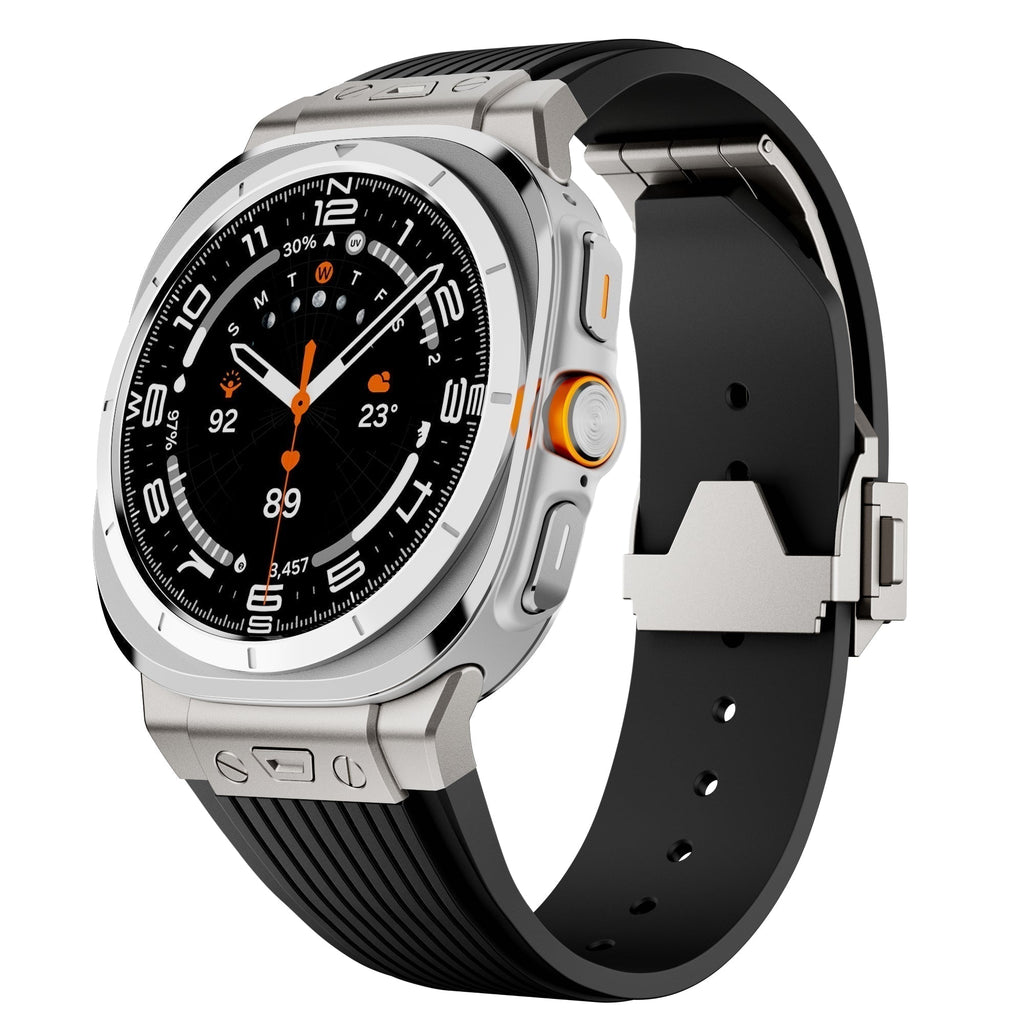 Samsung Watch Ultra Silicone Band, Kirrea Adjustable Strap With Buckle