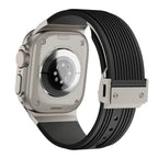 Silikonový řemínek k hodinkám Apple Watch 44–49 mm, nastavitelný řemínek NovaFlex