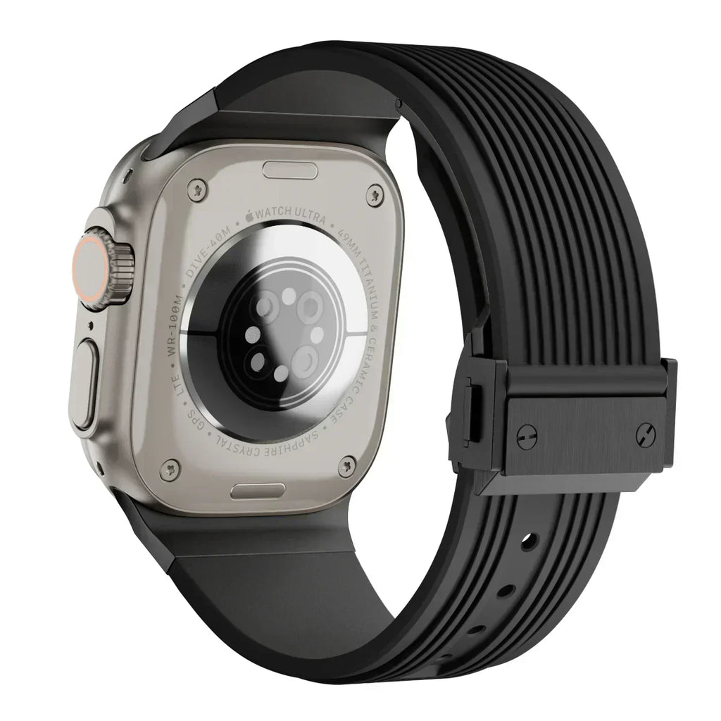 Silikonový řemínek k hodinkám Apple Watch 44–49 mm, nastavitelný řemínek NovaFlex