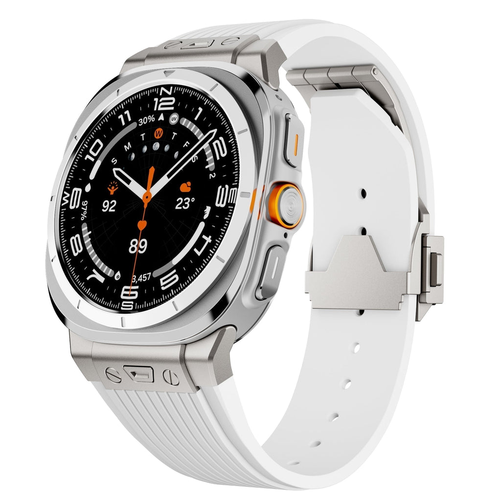 Samsung Watch Ultra Silicone Band, Kirrea Adjustable Strap With Buckle