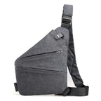 RFID-Blocking Anti-Theft Crossbody Travel Bag, Water-Resistant