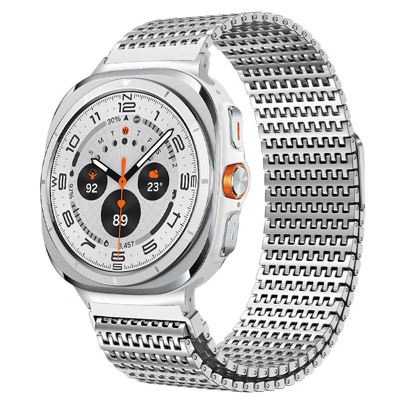 Mágneses rozsdamentes acél óraszíj Samsung Watch Ultra-hoz, Kovara