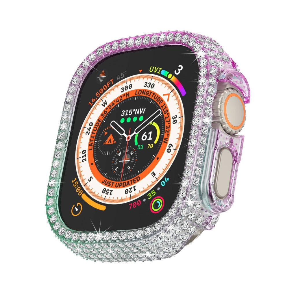 Diamant Apple Watch Ultra-etui med skærmbeskytter — LuxeGuard