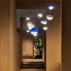 Edith kleurrijke glazen hanglamp | Fioriscas
