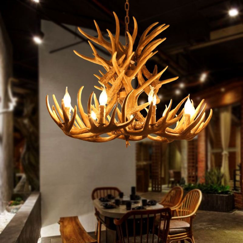Lampada a sospensione LED nordica Silva in legno e metallo per bar/sala da pranzo/soggiorno | Fioriscas