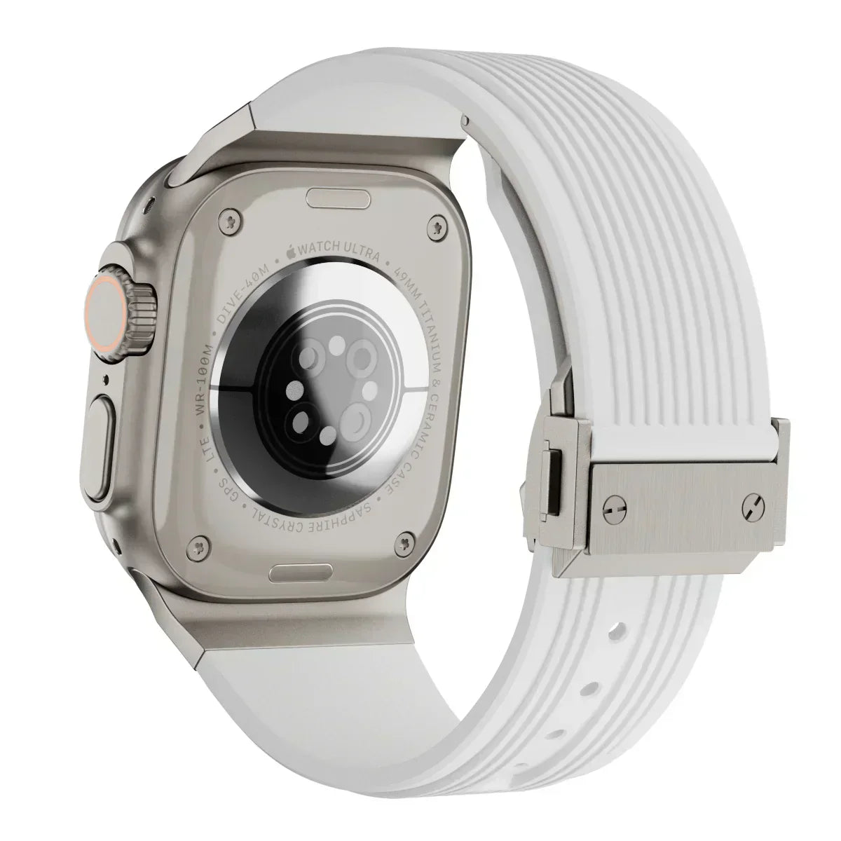 Silikonový řemínek k hodinkám Apple Watch 44–49 mm, nastavitelný řemínek NovaFlex
