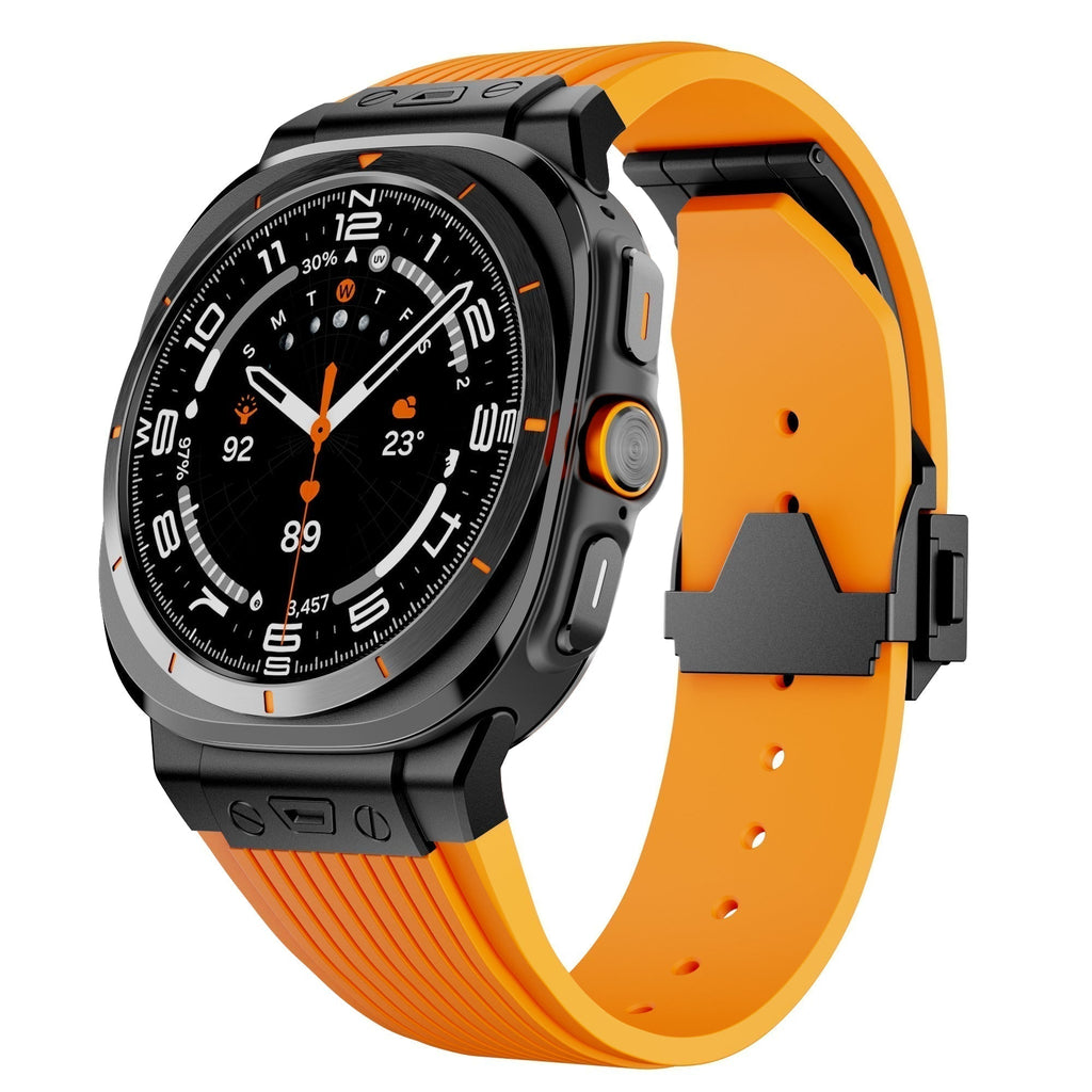 Samsung Watch Ultra Silicone Band, Kirrea Adjustable Strap With Buckle