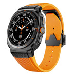 Samsung Watch Ultra Silicone Band, Kirrea Adjustable Strap With Buckle