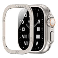 Gehard glazen schermbeschermer voor Apple Watch Ultra, Vellon