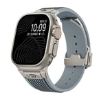 Silikonový řemínek k hodinkám Apple Watch 44–49 mm, nastavitelný řemínek NovaFlex