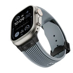 Silikonový řemínek k hodinkám Apple Watch 44–49 mm, nastavitelný řemínek NovaFlex