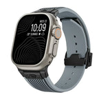 Silikonový řemínek k hodinkám Apple Watch 44–49 mm, nastavitelný řemínek NovaFlex