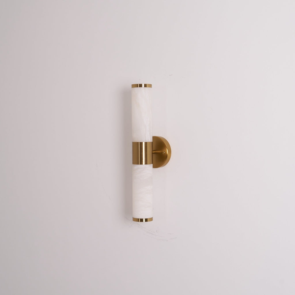 Applique murale minimaliste en albâtre Kaia | Fioriscas