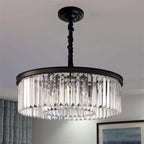 Liora K9-krystalpendel, konvertibel lysekrone og loftslampe