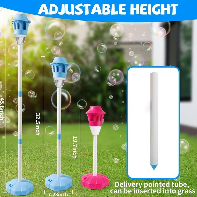 Automatic Bubble Maker for Kids | BubbleFun Magical Bubble Play | 20,000+ Bubbles/Min | Adjustable Height | Portable