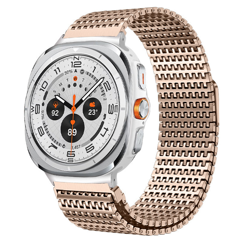 Mágneses rozsdamentes acél óraszíj Samsung Watch Ultra-hoz, Kovara