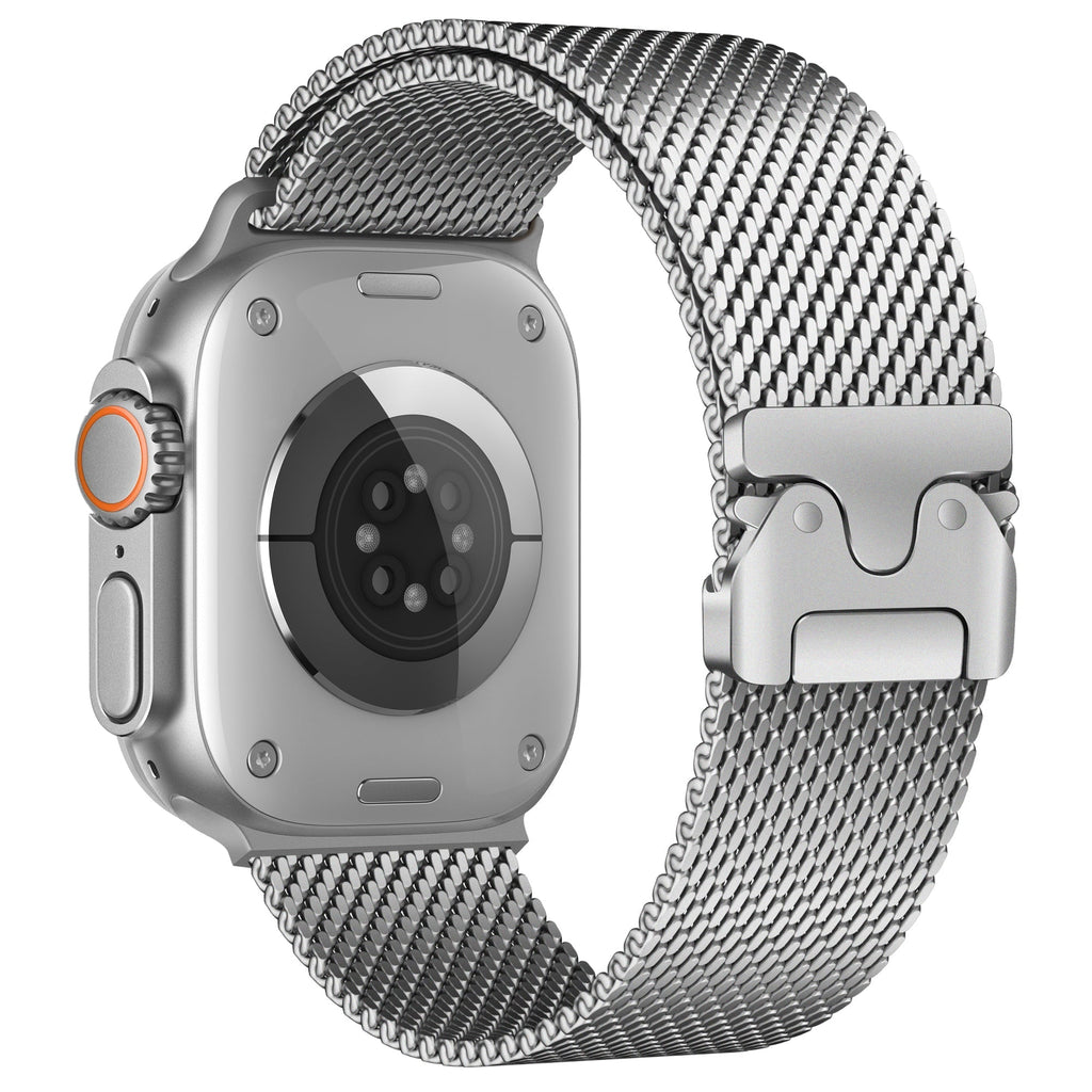 Milanese Loop Apple Watch -ranneke, Arden ruostumattomasta teräksestä valmistettu verkkohihna