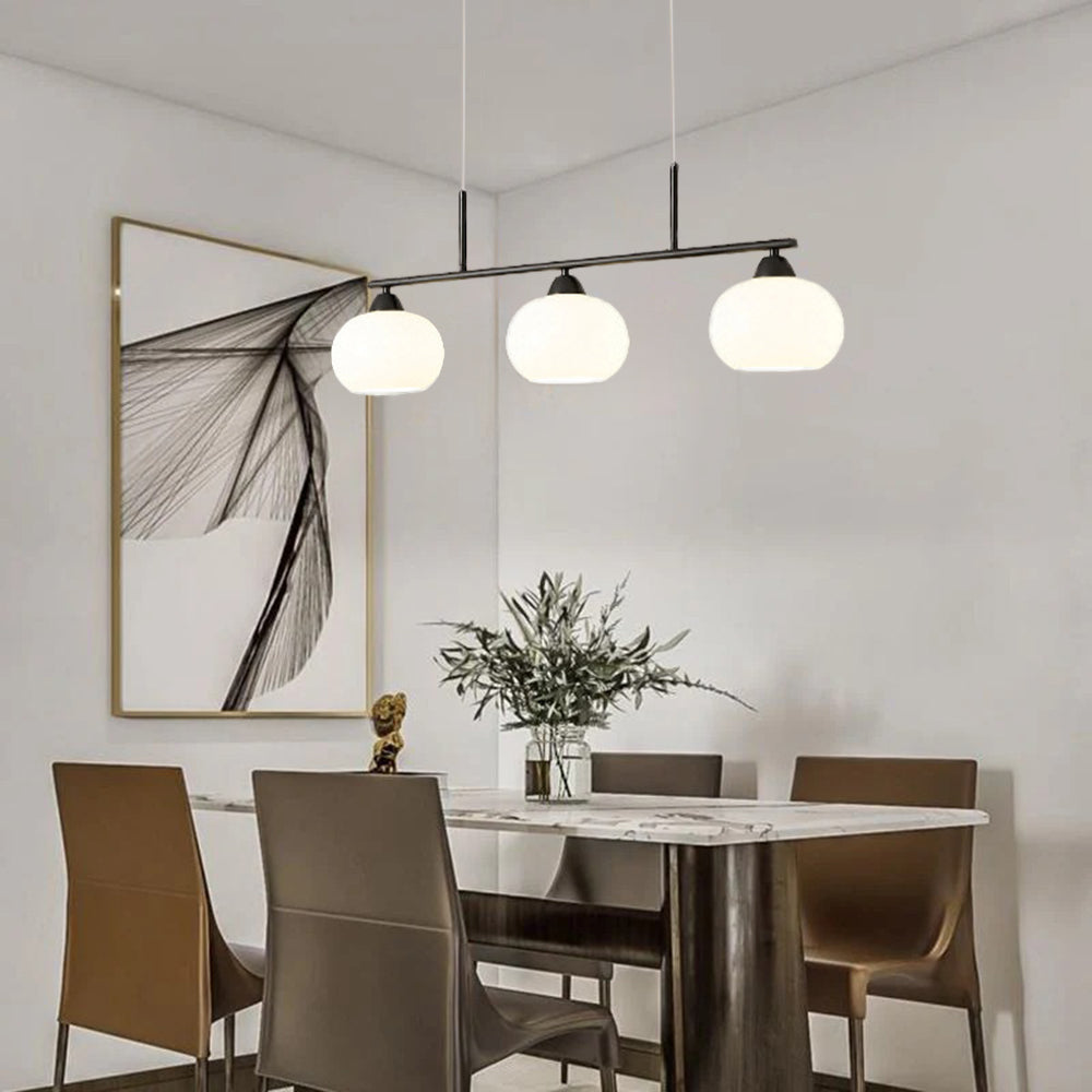 Valentina Moderne Nordisk Enkel Pendellampe, Sort/Guld | Fioriscas