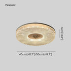 Plafonnier LED Luminia à montage encastré, finition élégante en métal et acrylique