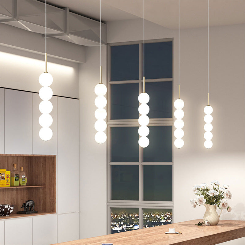 Valentina Hanglamp Wit Bubbels Noorders | Fioriscas