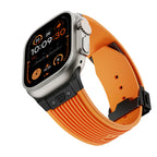 Silikonový řemínek k hodinkám Apple Watch 44–49 mm, nastavitelný řemínek NovaFlex