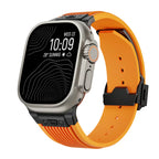Silikonový řemínek k hodinkám Apple Watch 44–49 mm, nastavitelný řemínek NovaFlex