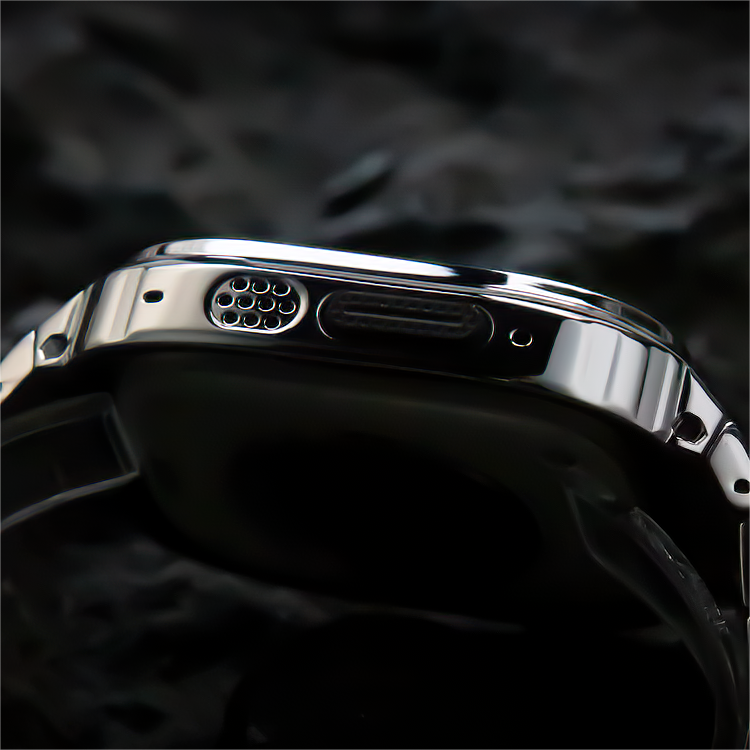 Avelon rustfrit stål urkasse og remsæt til Apple Watch