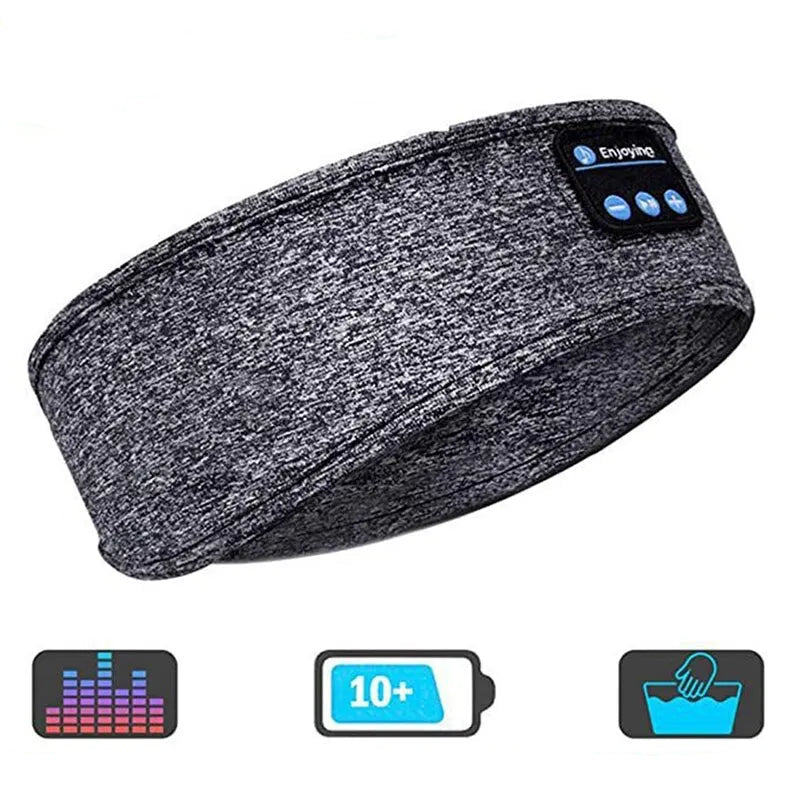 Fascia per il sonno SomniBand Bluetooth con altoparlanti integrati e tessuto morbido, batteria da 10 ore | Fioriscas