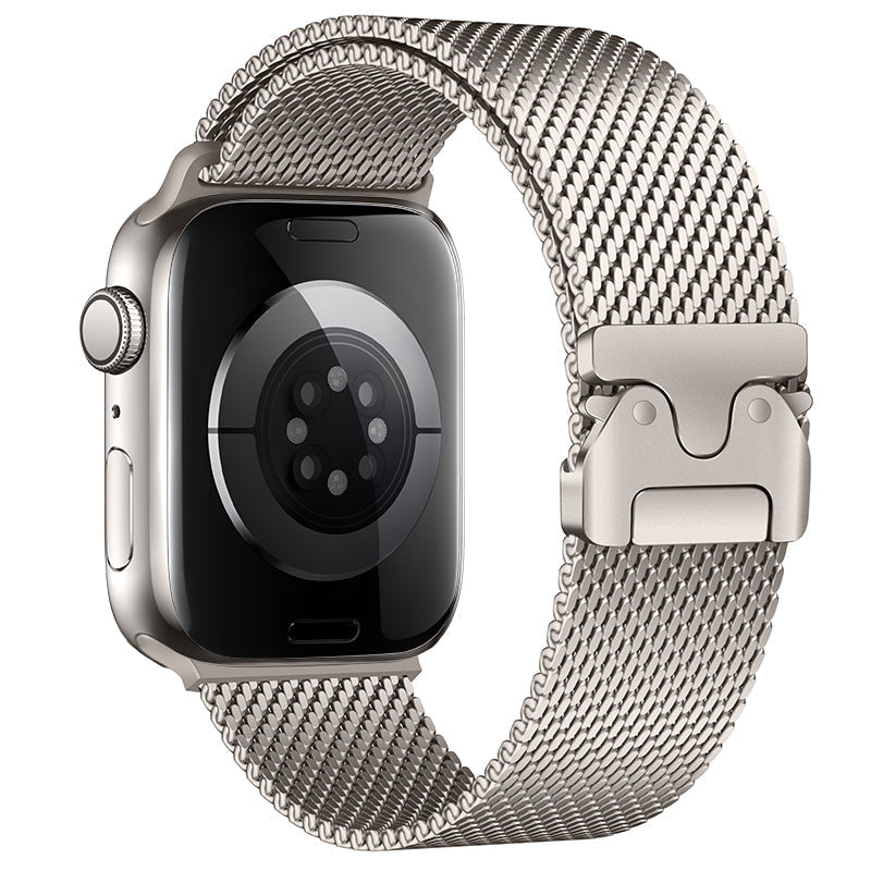 Milanese Loop Apple Watch -ranneke, Arden ruostumattomasta teräksestä valmistettu verkkohihna