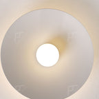 Arisha Modern Flush Mount Ceiling Light White Red Black Metal Balcony | Fioriscas