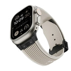 Silikonový řemínek k hodinkám Apple Watch 44–49 mm, nastavitelný řemínek NovaFlex