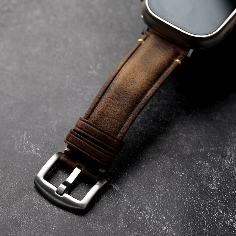 Apple Watch-rem, Vellaro rustikt fuldkornet italiensk læder