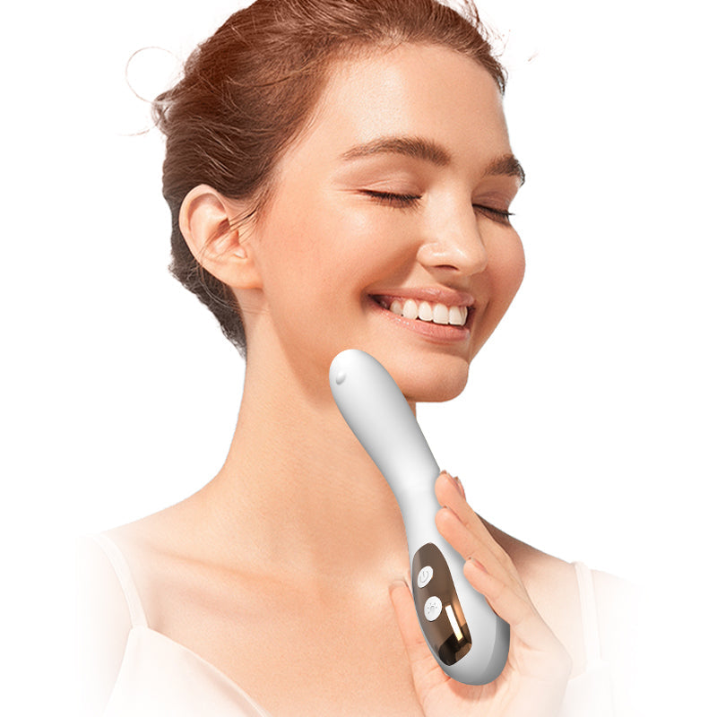 Dispositivo wellness da donna a luce rossa con calore e otto livelli di intensità