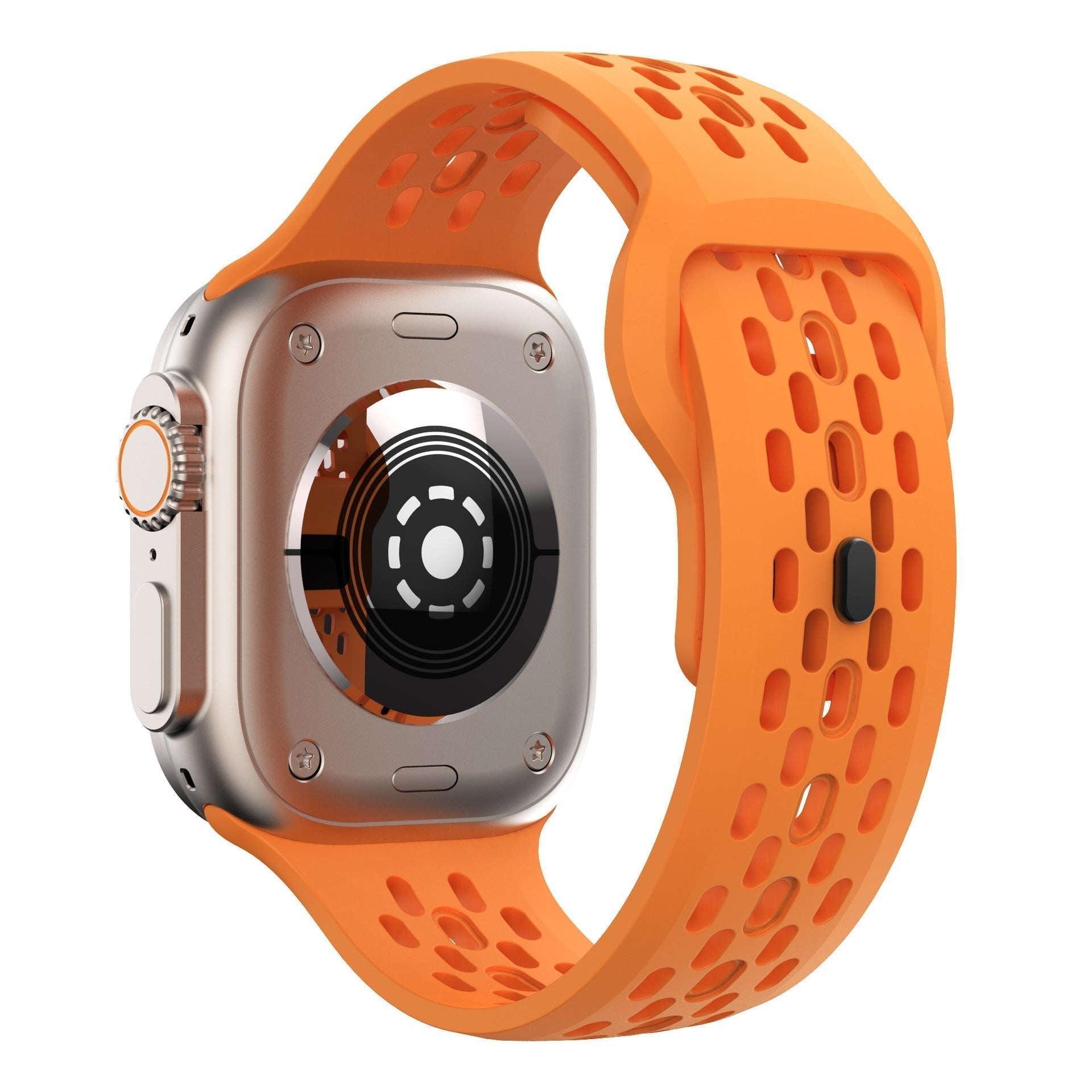 Bracelet Apple Watch, AeroFlex en caoutchouc suisse FKM respirant, ajustement sport