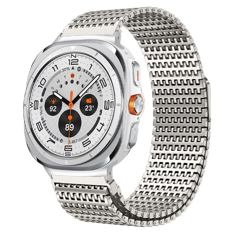 Mágneses rozsdamentes acél óraszíj Samsung Watch Ultra-hoz, Kovara