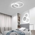 LunaRing Flydende Ring LED Loftslampe, Guld eller Hvid, Fjernbetjent Dæmpbar