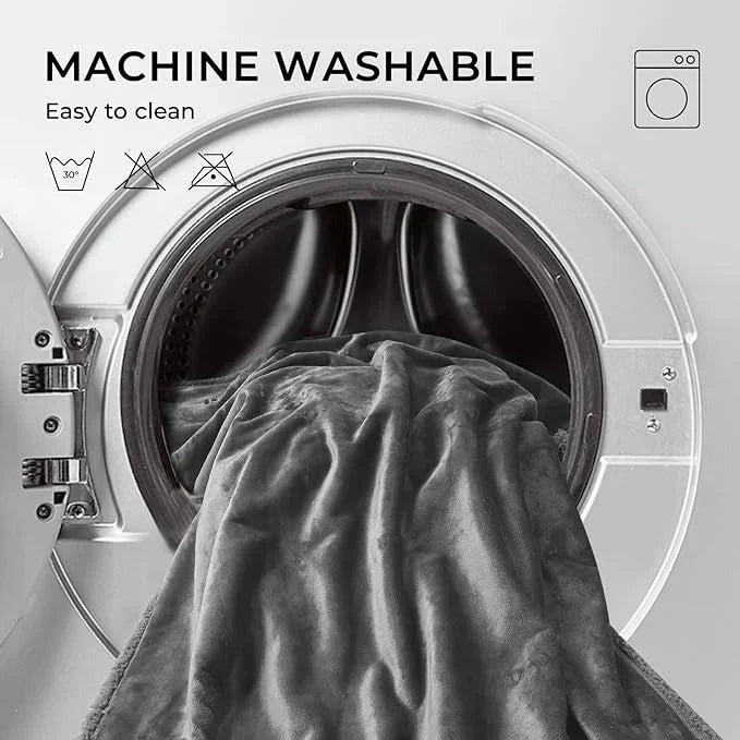 Plush Waterproof Throw Blanket For Two, Cozy Indoor And Outdoor Use