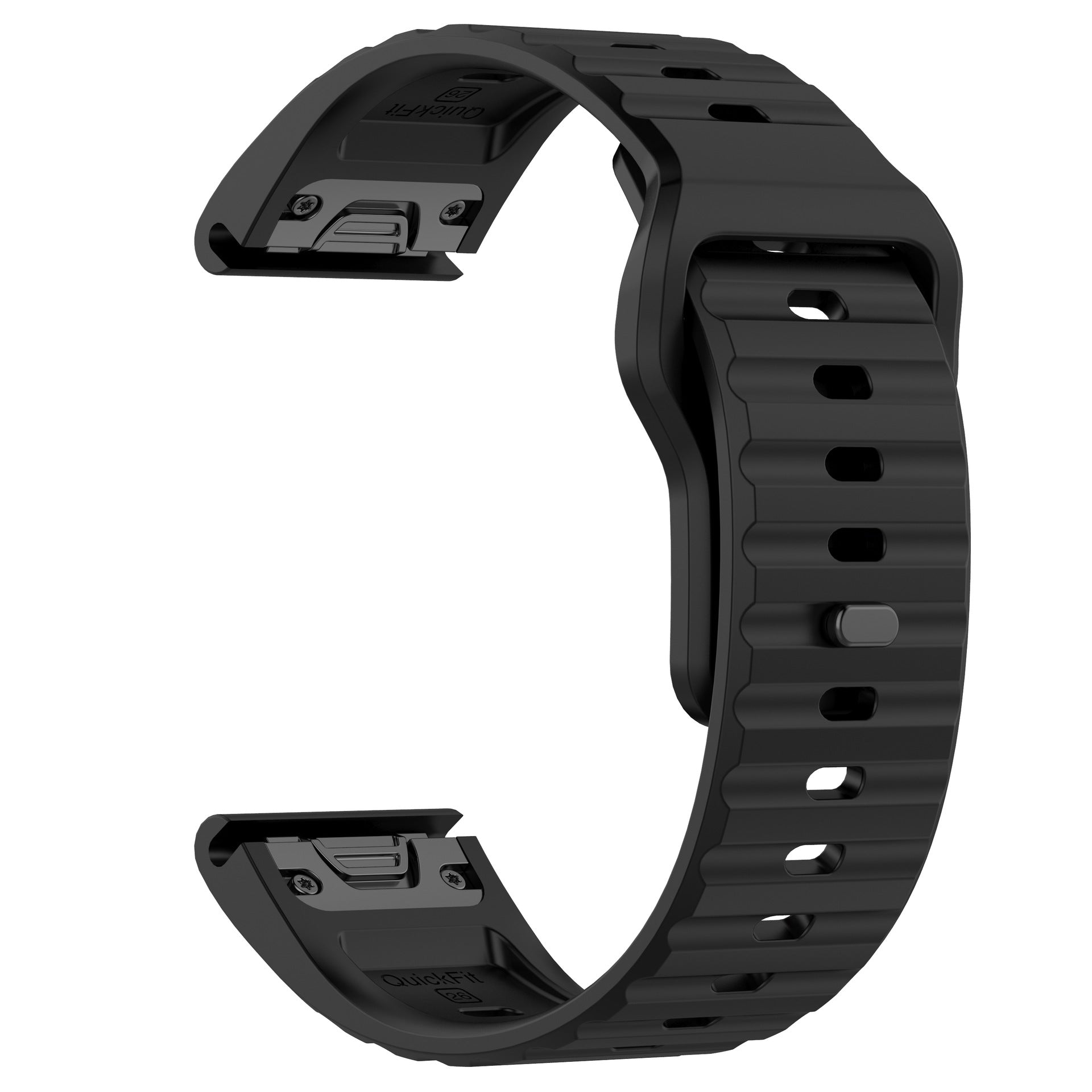 Ventro Silicone Sport Band for Garmin Fenix 8, 7X, 6X, Vented Design