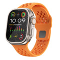 Bracelet Apple Watch, AeroFlex en caoutchouc suisse FKM respirant, ajustement sport
