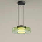 Asteron Bauhaus lasikatto-riippuvalaisin, 3 lasisävyä