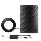 אנטנת טלוויזיה פנימית לטווח ארוך עבור 4K HDTV, עד 600 מייל