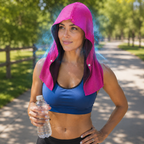 ChillWrap schnell trocknendes Kühlhandtuch für Fitnessstudio, Wandern und Reisen