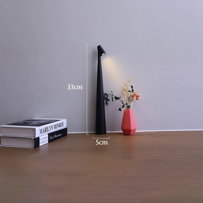 Ledningsfri nordisk minimalistisk LED-bordlampe, genopladelig | Fioriscas