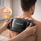 Body Reset – 20-hoved fulddækkende massager med rødt lys og dyb percussion lindring | Fioriscas