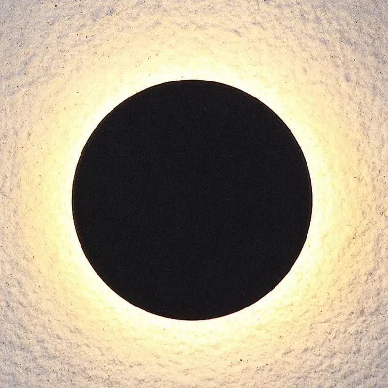 Applique murale LED minimaliste ronde ou carrée, IP65 - Fioriscas