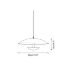 Suspension minimaliste Pylos noire | Fioriscas