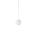 LumaVerde Organic-Shape Pendant Light, Hand-Blown Glass Finish, 4 Sizes