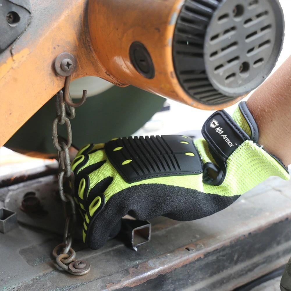 VibraGuard-nitril werkhandschoenen, antitrillingsgreep voor comfort